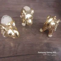 گلدان شکلات خوری وفیل طلایی|مجسمه، تندیس، ماکت|مشهد, ایثارگران|دیوار