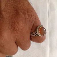 انگشتر عقیق یمنی شرف الشمس