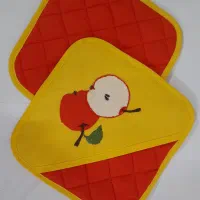 فروش کلی ۲۰ جفت دستگیره پارچه ای آشپزخانه|سفره، حوله، دستمال آشپزخانه|تهران, باغ فیض|دیوار