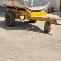تانکر چرخ دار آب و تانک ثابت گازوئیل ۳۳۰۰ لیتری