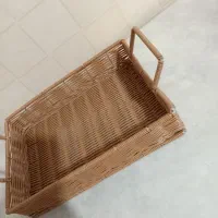 سبد بافی با نخ ارغوان|صنایع دستی و سایر لوازم تزئینی|دلیجان, |دیوار