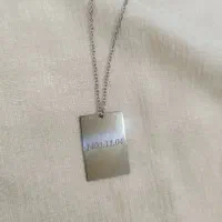 گردنبند حکاکی استیل رنگ ثابت|بدلیجات|تبریز, |دیوار