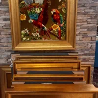 تابلو فرش دستباف طوطی بافت تبریز golha|تابلو فرش|تهران, نارمک|دیوار