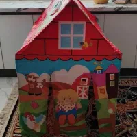 چادر بازی کودکان اینتکس طرح جنگل