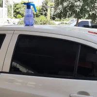 شیشه دودی uv400 نصب حرفه ای با دقت و حوصله