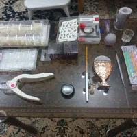 وسایل  و دستگاه کاشت  ناخن|آرایشی، بهداشتی، درمانی|شیراز, میانرود|دیوار