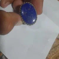 ۲عدد انگشتر مردانه یکی لاجورد افغان یکی