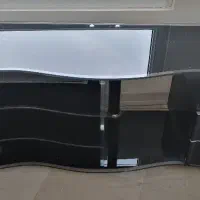 میز تلویزیون شیشه ای