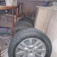 ۴ عدد رینگ صلیبی ۱۵ با لاستیک اتسو ۲۰۵ تایلندی|قطعات یدکی و لوازم جانبی|شیراز, معالی‌آباد|دیوار