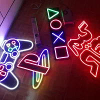 طراحی ساخت تابلو نئون فلکسی و ال ای دیLED