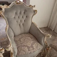 مبل سلطنتی ۹نفره با جلو مبلی