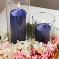 جاشمعی شیشه ای،گلدان شیشه ای