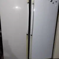 یخچال فریزر دوقلوی بدون برفک سالم بشرط