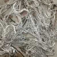 گردنبند ودستبند نقره 925