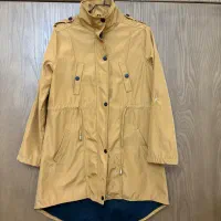 بارونی زنانه خردلی-ترک