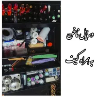 وسایل ناخن فقط ۲۰ بدون ایربراش ۱۵