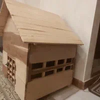 کلبه چوبی نگهداری گربه سگ خرگوش|لوازم جانبی حیوانات|کرمانشاه, |دیوار