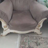 مبل نیمه استیل 8 نفره با نهار خوری 8 نفره|مبلمان خانگی و میز عسلی|رباطکریم, رباطکریم|دیوار