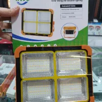 پرژکتور لامپ شارژی خورشیدی۳۰۰وات پاوربانک/گرگان