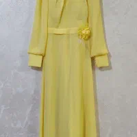 پیراهن مجلسی پارچه کرپ حریر