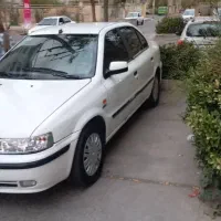 سمند ef7 سفید مدل ۹۴ معاوضه با خودروی تصادفی چپی|خودرو سواری و وانت|کرج, ترمینال کلانتری|دیوار