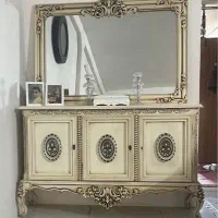 کنسول چوبی استخونی