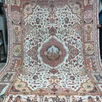 (فرش فرزین)۹متری نقشه نامی ۵۵رج، چله ابریشم،درحدنو