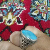 انگشتر فیروزه نقره دست ساز|جواهرات|سرعین, |دیوار