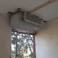 داکت اسپیلت شرکتی لوله کشی مسی کانال کشی زیر ساخت|کولر گازی و فن‌کوئل|گرگان, |دیوار