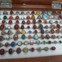 انگشتر های دست ساز نقره