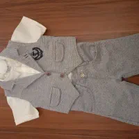 کت ترک و جلیقه بلوزو شلوارک مارک ترک وست طوسی|کفش و لباس بچه|ارومیه, |دیوار