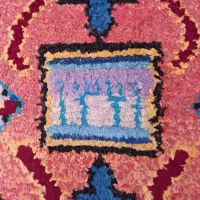 فرش دستبافت قدیمی آنتیک ۸۴ ساله