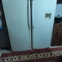 یخچال دوقلوی الکترو استیل سالم در حال کار