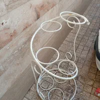 جا گلدانی فلزی