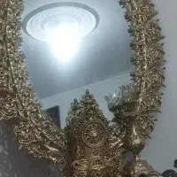 اینه و کنسول برنجه رنگ سابت