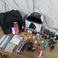 وسایل کامل کاشت ناخن نو اکبند پلمپ