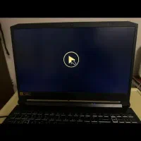 لپتاب hp نقره ایی