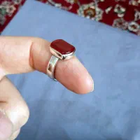 انگشتر عقیق دستساز