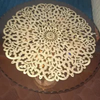 میز برنجی طرح فرشته سنگین با تخفیف|صنایع دستی و سایر لوازم تزئینی|قرچک, میرزائی جنوبی|دیوار