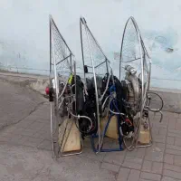 پاراگلایدر پاراموتور  ایتالیایی  پرقدرت تک نفره