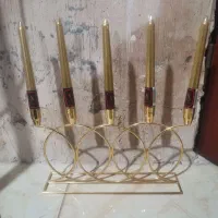 شمعدان طلایی|لوستر و چراغ آویز|کرمانشاه, |دیوار