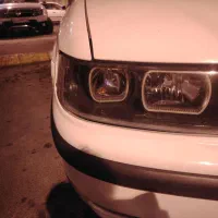 چراغ جلو اسپرت سمند ب همراه چراغ خطر عقب