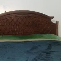 تختخواب دونفره در حد نو با تشک