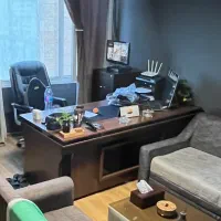 میز اداری ام دی اف چوبی