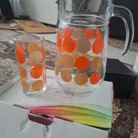 پارچ و لیوان پاشاباغچه ترکیه ای اصل|ظروف سرو و پذیرایی|بوئین زهرا, |دیوار