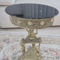 میز کنسول و میز خاطره طرح برنز