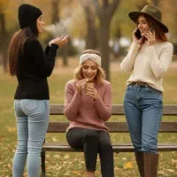 بافت گپ ساده یقه گرد