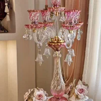 شمعدان ۵ شاخه نقاشی