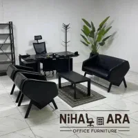 مبل اداری مدرن نیمست صندلی انتظار میز کارمند منشی