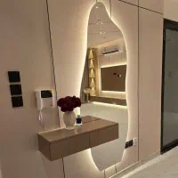 آینه دفرمه مدرن|آینه|رشت, استقامت ۲|دیوار